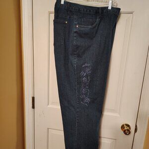 Womens blue jeans